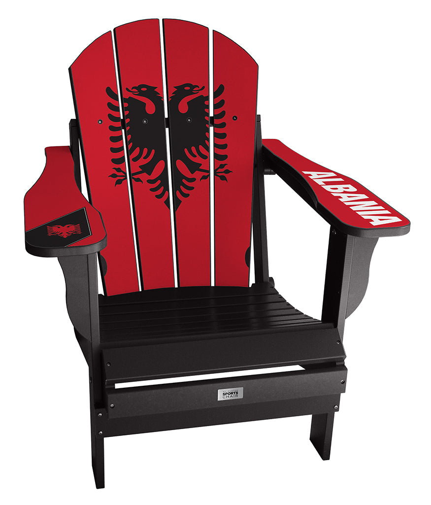 Albania Flag Chair