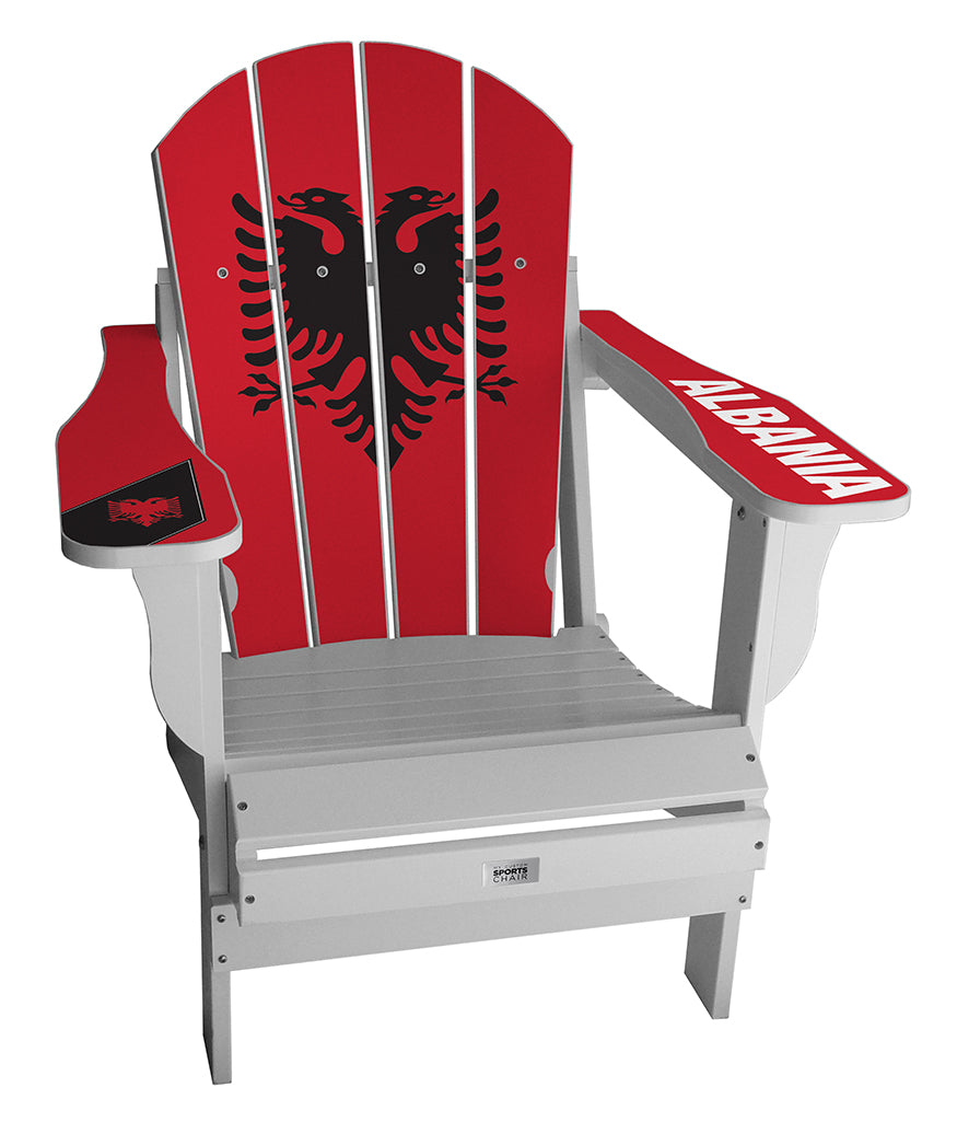 Albania Flag Chair