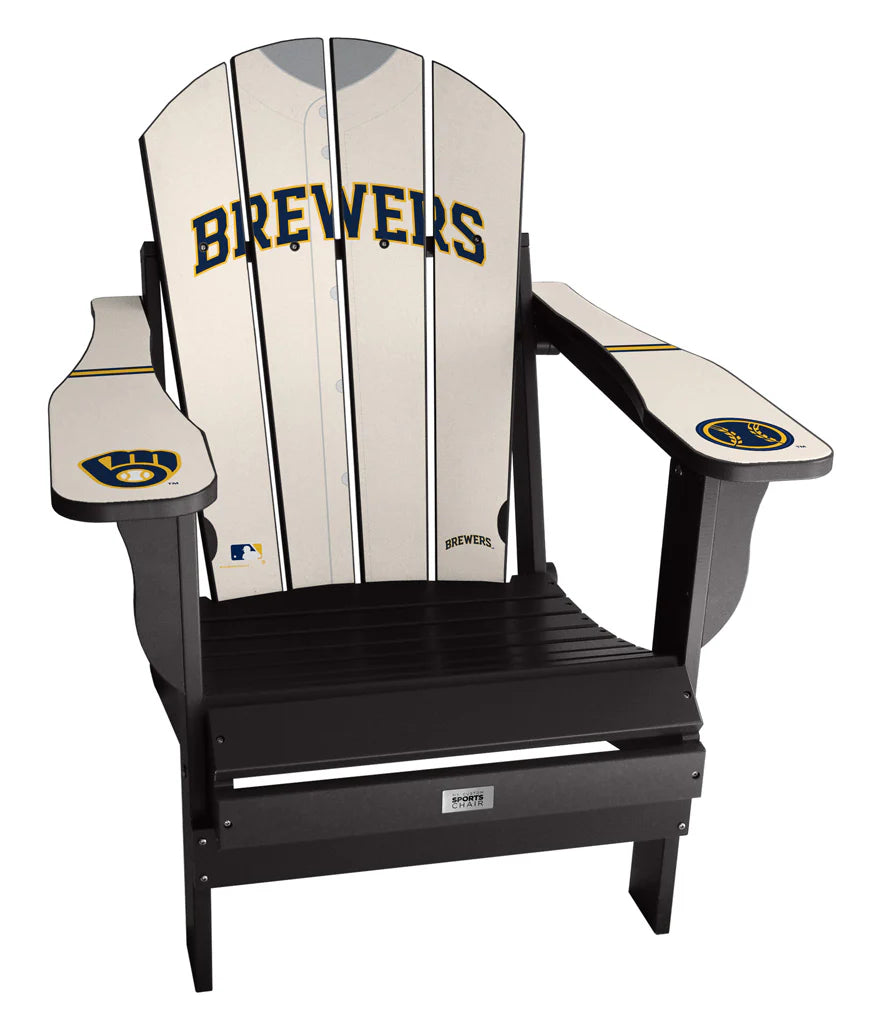 Milwaukee Brewers MLB Jersey Chair