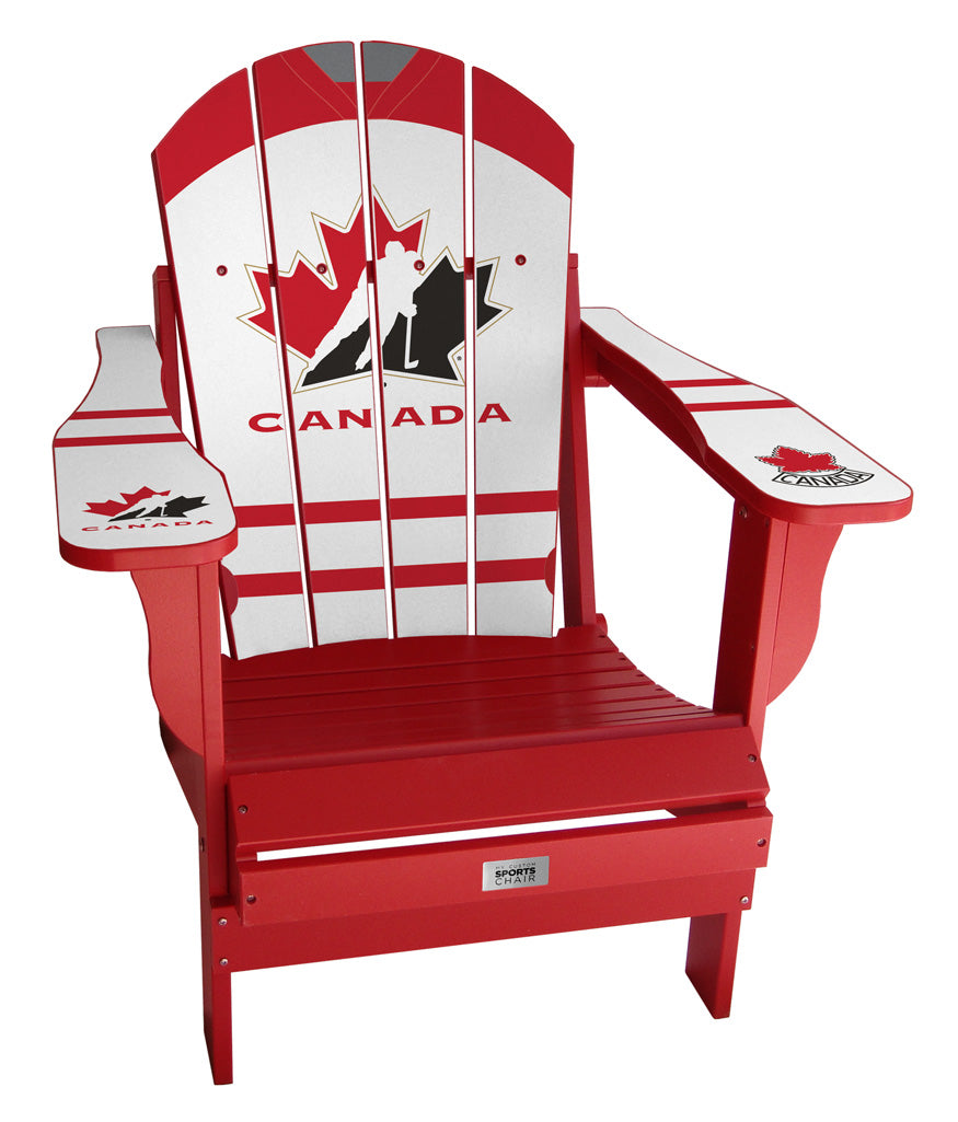 Hockey Canada 2008 White Chair